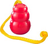 Kong Classic W/ Rope Rood Medium