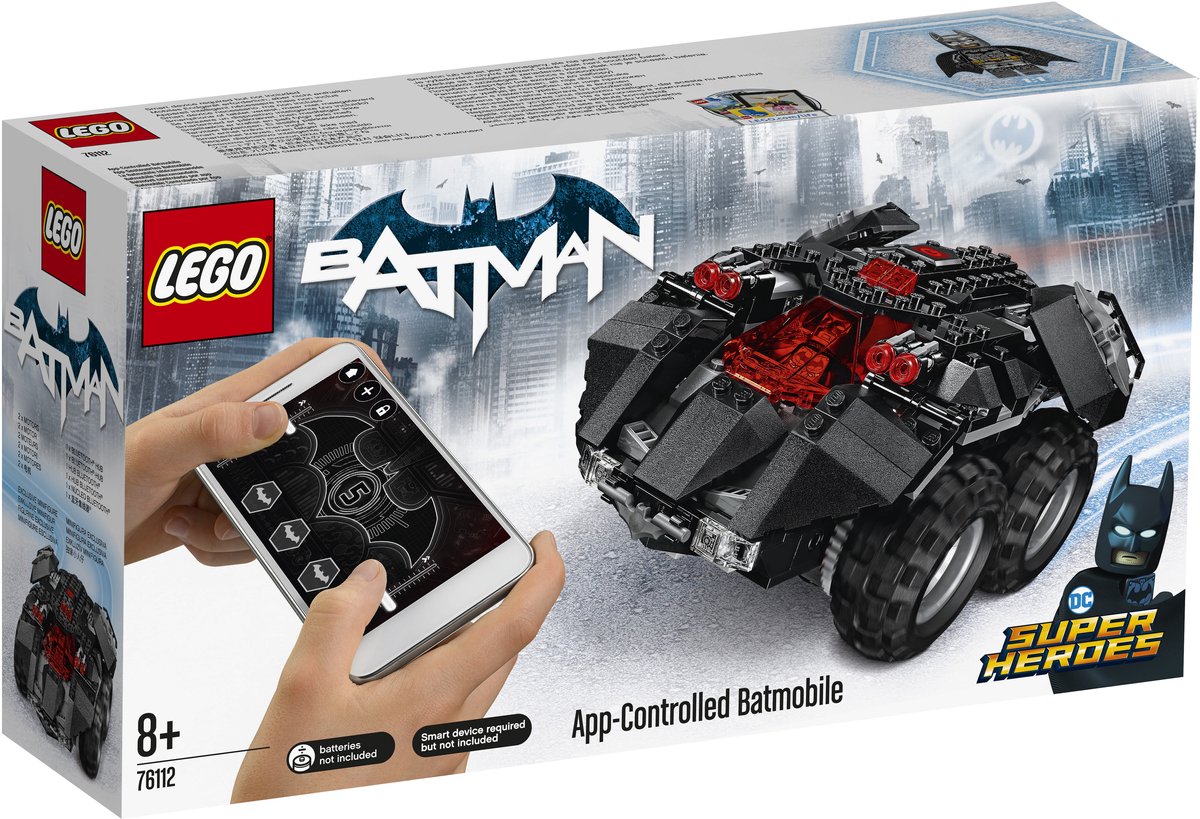 LEGO Marvel Super Heroes Batmobiel met app-bediening 76112 — afbeelding 15