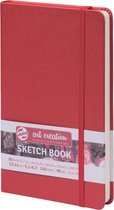 Talens Art Creation Schetsboek Rood 13 x 21 cm 140 g 80 Vellen