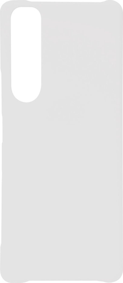 Shop4 - Sony Xperia 1 III Hoesje - Harde Back Case Wit