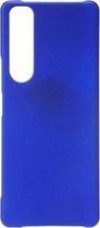 Shop4 - Sony Xperia 5 III Hoesje - Harde Back Case Blauw