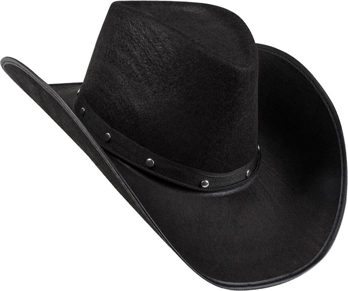 PARTY PLAY - Chapeau de cowboy noir pour homme - Chapeaux> Autre