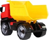 kiepwagen Titan jongens 51 x 26,5 cm rood/geel