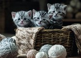 legpuzzel Cute Kittens 1000 stukjes