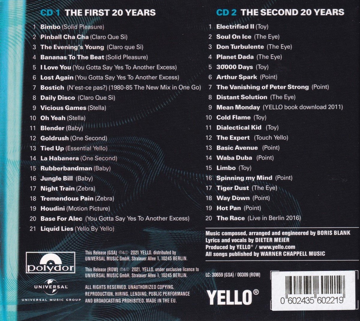 Yello - Yello 40 Years (2 CD), Yello | CD (album) | Muziek | bol.com