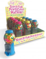 Super Fun Penis Gumball Machine - Display of 12