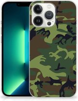 GSM Hoesje Geschikt voor iPhone13 Pro Max Smartphonehoesje Camouflage