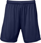 Masita | Sportbroek Dames & Heren - Short Belize - Voetbalbroek - Zonder binnenslip - NAVY BLUE - XXL