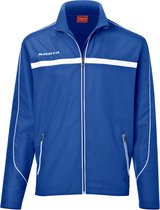 Masita | Trainingsjack Dames & Heren Kind - Trainingskleding Voetbal - Comfortabel & Duurzaam 100% polyester - ROYAL BLUE/WHIT - S