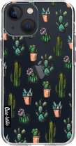 Casetastic Apple iPhone 13 mini Hoesje - Softcover Hoesje met Design - Cactus Dream Print