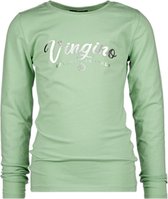 Vingino Longsleeve Logo Meisjes Katoen Mintgroen Mt 152