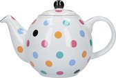 London Pottery Theepot Filter 1,2 Liter Keramiek Wit