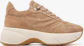 VIA VAI Naja Cloud Sneakers - Suede - Beige - Maat 39