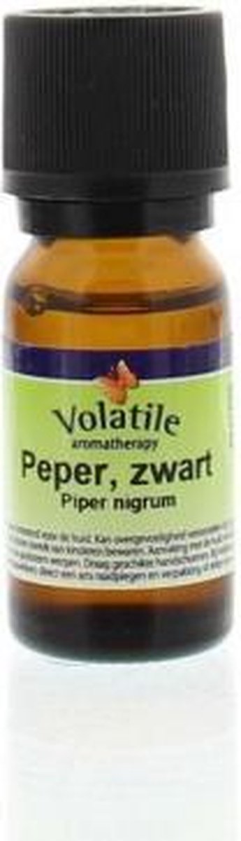 Goedkoopste Volatile Peper Zwart - 10 ml - Etherische Olie