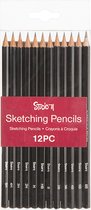 Studio 71 Sketch pencil set - 12 stuks