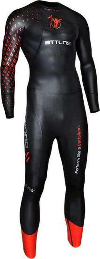 BTTLNS wetsuit | zwempak | triathlon zwempak | openwater wetsuit | wetsuit lange mouw heren | Inferno 1.0 | XXL