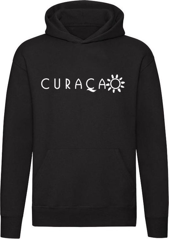 Foto: Curacao hoodie antillen caraiben vakantie eiland zon strand cadeau unisex trui sweater cupuchon