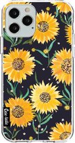 Casetastic Apple iPhone 12 / iPhone 12 Pro Hoesje - Softcover Hoesje met Design - Sunflowers Print