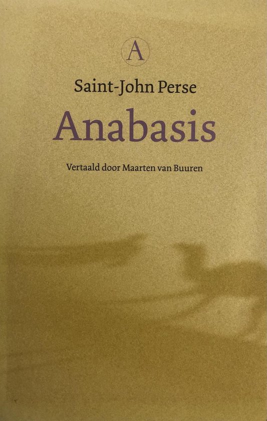 Cover van het boek 'Anabasis'