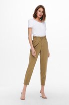 Only Broek Onlpoptrash-ova Life Hw Ank Crt Pnt 15236129 Toasted Coconut Dames Maat - W28 X L34