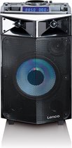 Lenco PMX-240 - Party Speaker met 150w vermogen incl microfoon - Zwart