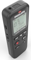 Recorder Philips DVT1115 3.5 mm USB 4 GB Grijs