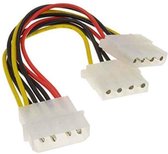 Kabel Voeding SATA GEMBIRD MOLEX (15 cm)