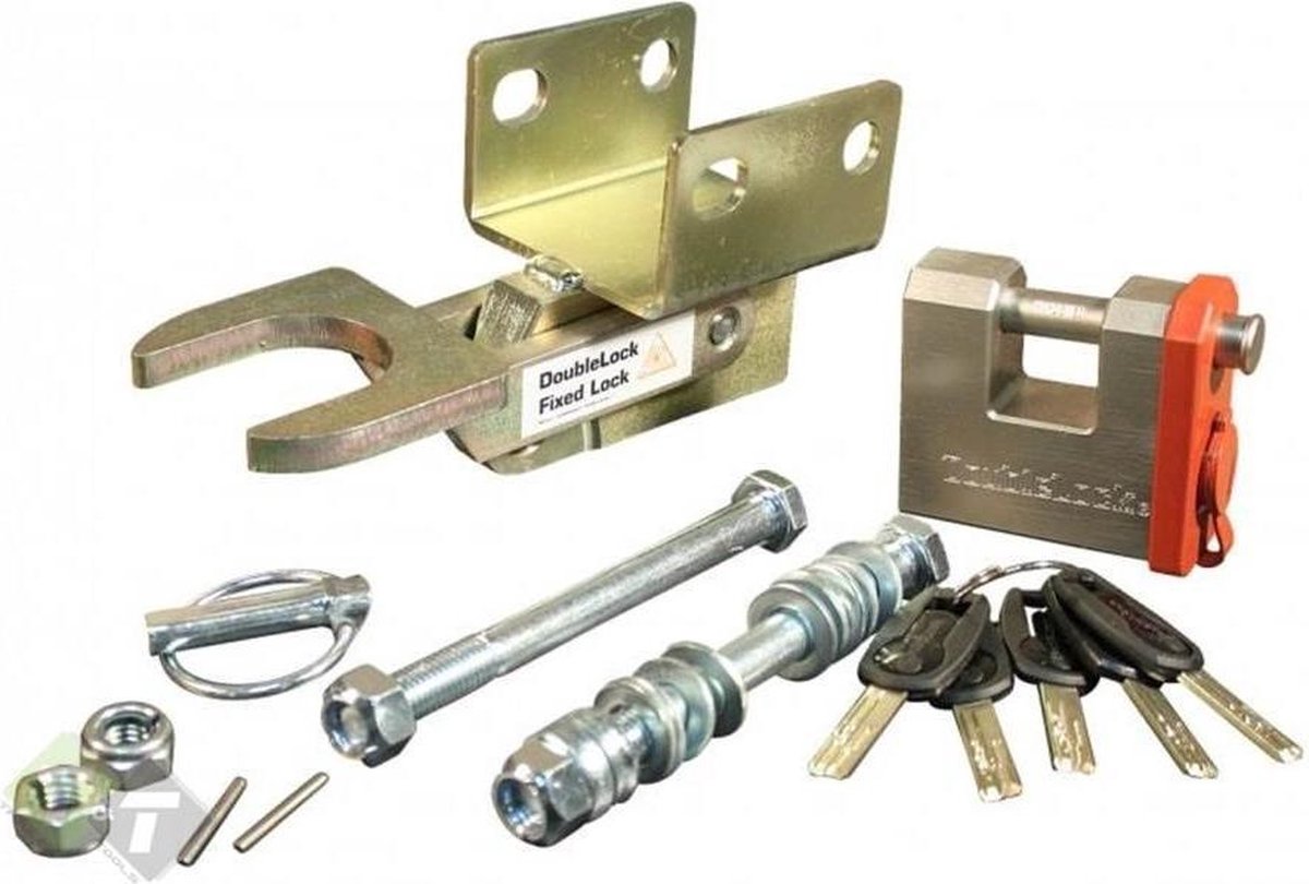 Disselslot, Fixed Lock, B35 SCM Gekeurd, Double Lock