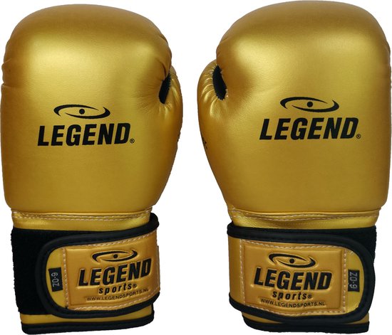 Gants de boxe enfant 4-8 ans or / noir mat 4 oz