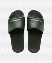Havaianas Slide Brasil Heren Slippers - Green Olive - Maat 45/46