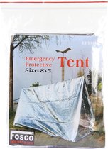 Tente d'urgence Fosco - Argent - 243x152cm
