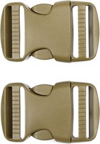 Tactical spare buckle 38mm set 2 st.