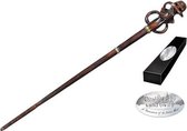 Noble Collection Harry Potter - Death Eater / Dooddoener Toverstaf / Toverstok (swirl) Replica