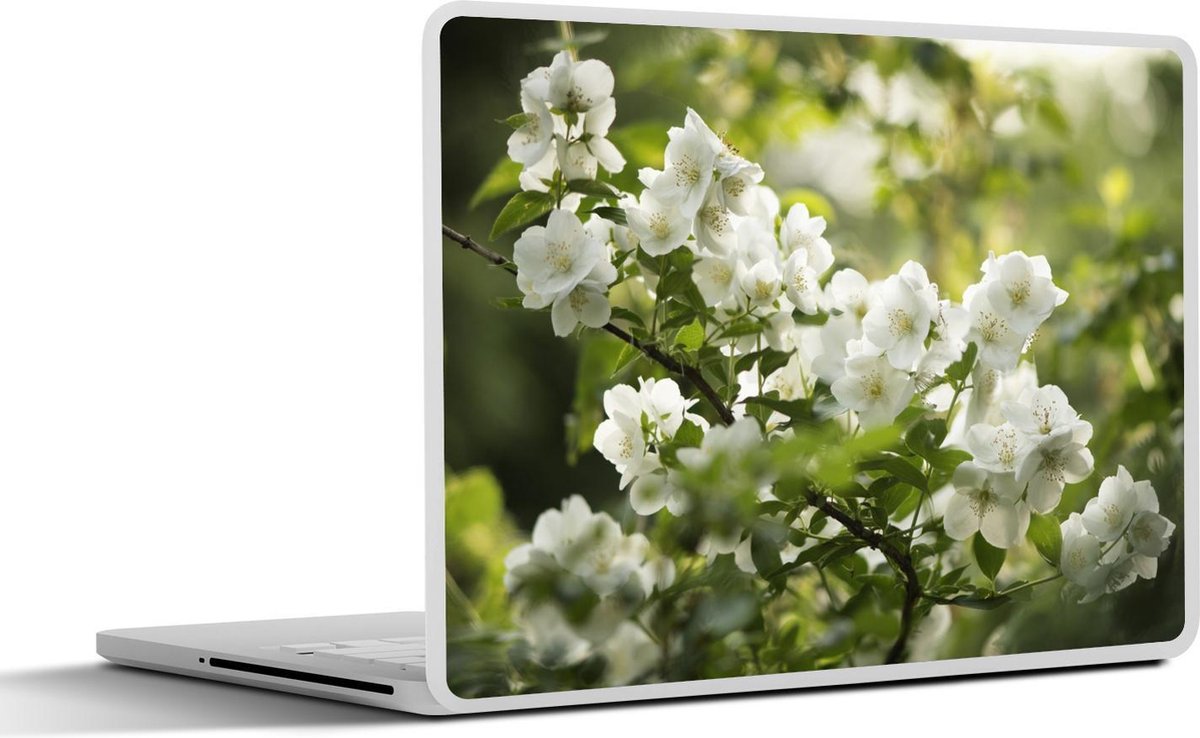 Afbeelding van product SleevesAndCases  Laptop sticker - 13.3 inch - Oranjebloesem in de bloei