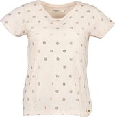 DEELUXE T-shirt met gouden patronen MAYA Sand