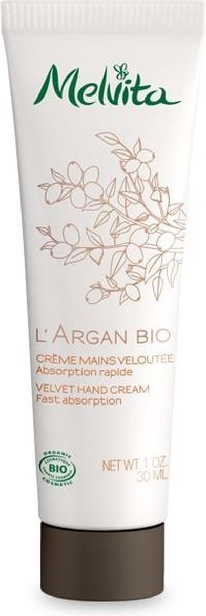 Melvita L'Argan Bio Hand Cream handcrème 30 ml Vrouwen