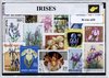 Afbeelding van het spelletje Irissen – Luxe postzegel pakket (A6 formaat) : collectie van verschillende postzegels van irissen – kan als ansichtkaart in een A6 envelop - authentiek cadeau - kado - geschenk - kaart - lissen - gogh - egypte - lis - bloem - bloemen - blauw - paars