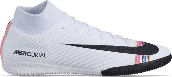 Nike kinderen indoorschoenen Mercurial Superfly VIII JR Academy IC  oranje/fluo groen - Voetbal shop