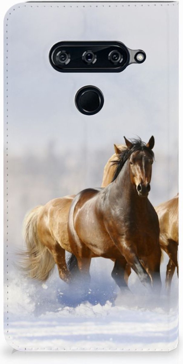 LG V40 Thinq Hoesje maken Paarden