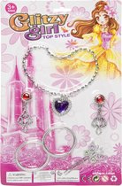 Lg-imports Sieradenset Prinsessen Zilver 4-delig