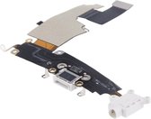 Let op type!! Charging Port Dock Connector Flex Cable Replacement for iPhone 6 Plus(White)