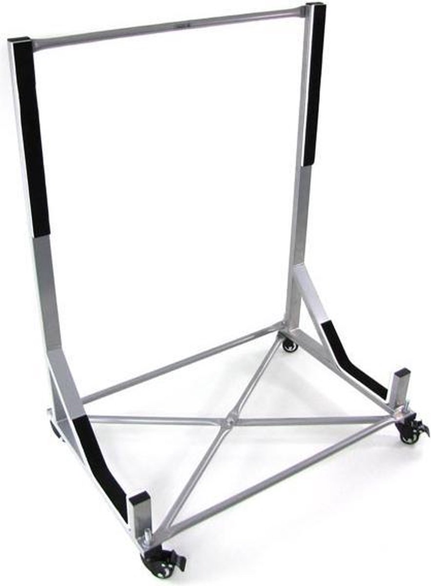 Hardtop standaard zilver  Verrijdbaar