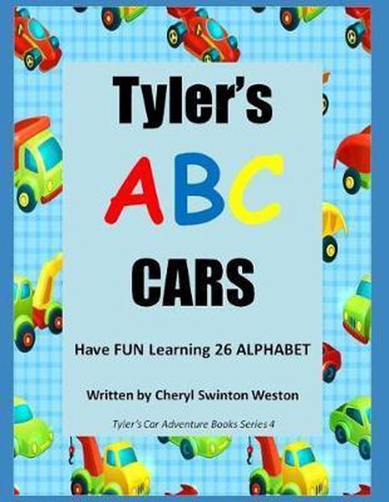 Tylers Cars Adventure Book- Tyler's ABC CARS - cover
