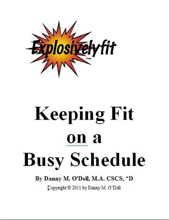 Keeping Fit On A Busy Schedule - cover