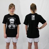 Bones Sportswear Cotton Unisex T-shirt Black maat L
