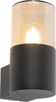 QAZQA odense - Moderne Wandlamp voor buiten - 1 lichts - L 85 mm - Transparant - Buitenverlichting