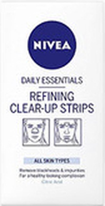 NIVEA NIVEA SKIN REFINING SOS CLEAR UP STRIPS LOCAL CARE W 8 PCS 8 STUKS