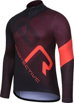 Protective Fietsshirt P-henry Lee Heren Polyester Bordeaux Mt M