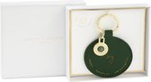 Birthstone keyring - mei - Dark green - 6,5x6,5cm