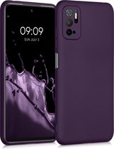 kwmobile telefoonhoesje geschikt voor Xiaomi Poco M3 Pro 5G - Hoesje voor smartphone - Back cover in metallic braam